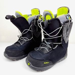 BURTON Women's Ritual Snowboarding Boots Mint Gray Black Women’s Size US 6.5
